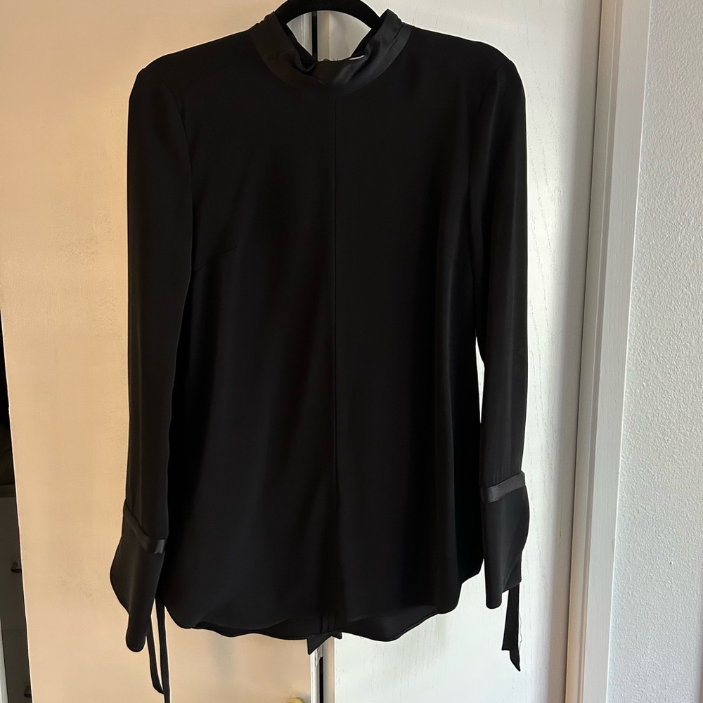 *NWOT* Veronica Beard Black Long Sleeve Blouse